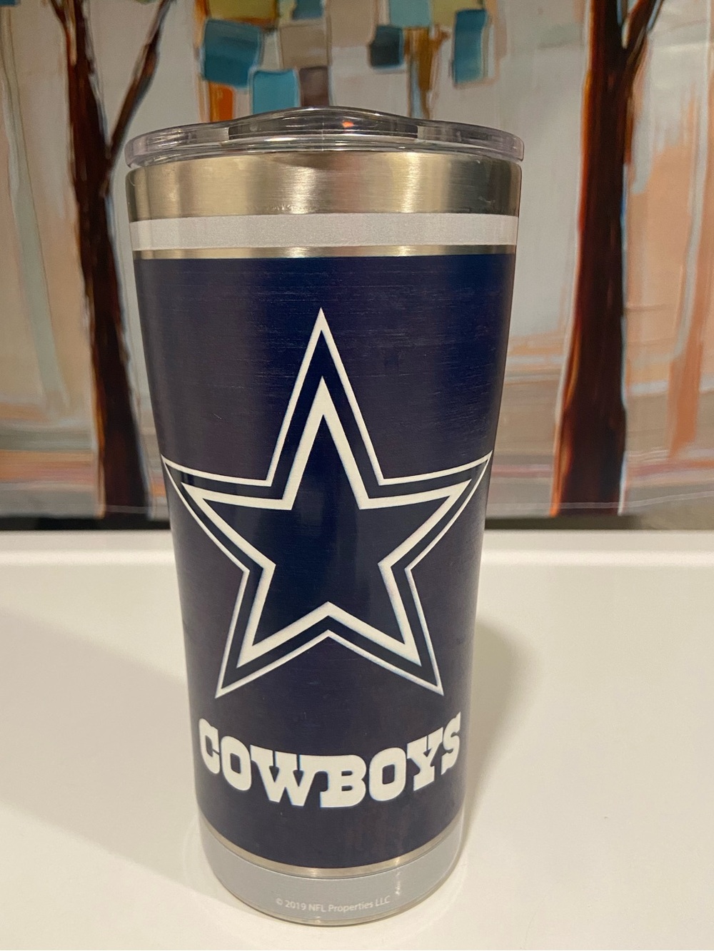 Tervis Navy and White Dallas Cowboys Stainless Steel Travel Tumbler